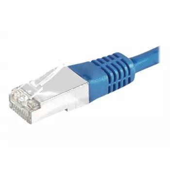 Cabo de rede EXERTIS CONNECT Cat6 S/FTP PiMF, 2 m, azul 856868