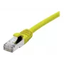 Cabo de rede EXERTIS CONNECT Cat 6A S/FTP, 2 m, amarelo 858422