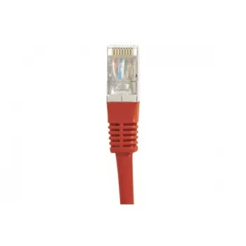 Cabo de rede EXERTIS CONNECT Cat.6 S/FTP, PiMF, vermelho, 5,0 m 856883