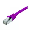 Cabo de rede EXERTIS CONNECT Cat 6 F/UTP PoE sem halogéneos, violeta, 10 m 854415