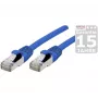 Cabo de rede EXERTIS CONNECT Cat 6A S/FTP, 5 m, azul 858456