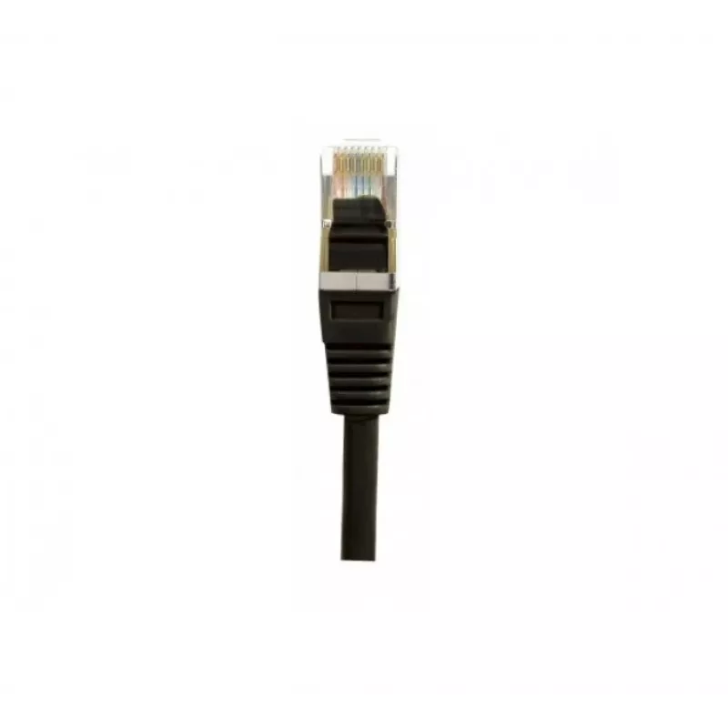 Cabo de rede EXERTIS CONNECT Cat.6 S/FTP, PiMF, 15 m, preto, Slim Bend Protection 856924
