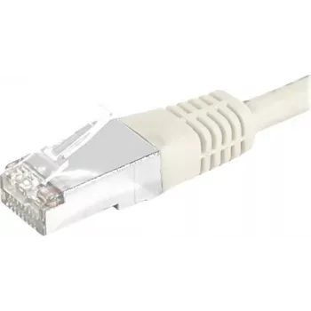 Cabo de rede EXERTIS CONNECT Cat.6 S/FTP, PiMF, cinzento, 15,0 m, bainha snagless fina 856900