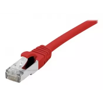 Cabo de rede EXERTIS CONNECT Cat 6A S/FTP, vermelho, 25 m 858477