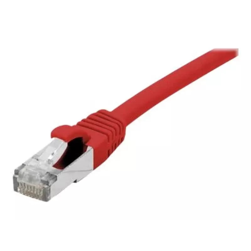 Cabo de rede EXERTIS CONNECT Cat 6A S/FTP, vermelho, 25 m 858477