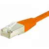 Cabo de rede CAT.6 S/FTP PiMF EXERTIS CONNECT, RJ45, 2 m, laranja 854469