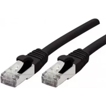 Cabo de rede Exertis Connect 858484 Cat6a S/FTP, 1 m, preto