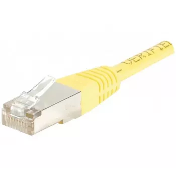 Cabo de rede Cat.6 F/UTP EXERTIS CONNECT, amarelo, 1,5 m, Slim Snagless Boot 857930