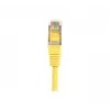 Cabo de rede Cat.6 F/UTP EXERTIS CONNECT, amarelo, 1,5 m, Slim Snagless Boot 857930