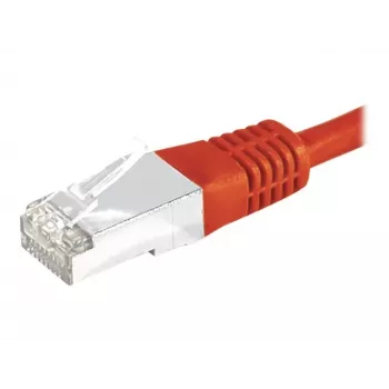 Cabo de rede Cat.6 S/FTP PiMF EXERTIS CONNECT, vermelho, 15 m 856919