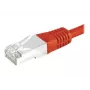 Cabo de rede Cat.6 S/FTP PiMF EXERTIS CONNECT, vermelho, 15 m 856919