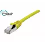 Cabo de rede Cat. 6A S/FTP EXERTIS CONNECT, TPE, sem halogéneos, certificado GRS, amarelo, 1,5 m 854540
