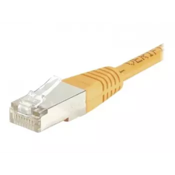 Cabo de rede CAT.6 F/UTP EXERTIS CONNECT, laranja, 7,0 m, Slim Snagless Boot 857950