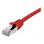Cabo de rede Cat. 6A S/FTP EXERTIS CONNECT, 5m, vermelho, sem halogéneos, certificado GRS, snagless 854525
