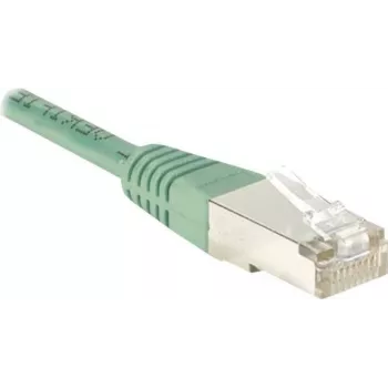Cabo de rede Cat.5e F/UTP EXERTIS CONNECT, verde, 0,3 m, RJ45, Slim Snagless 857070