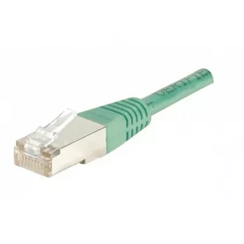 Cabo de rede Cat.5e F/UTP EXERTIS CONNECT, verde, 0,3 m, RJ45, Slim Snagless 857070