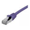 Cabo de rede Cat 6A S/FTP EXERTIS CONNECT, violeta, 0,15 m 858513