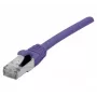 Cabo de rede Cat 6A S/FTP EXERTIS CONNECT, violeta, 3,0 m, Slim Snagless Boot 858519
