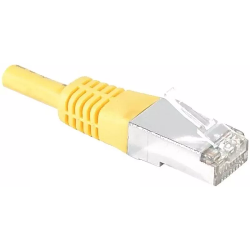 Cabo de rede S/FTP CAT.6A EXERTIS CONNECT, 3m, amarelo 858334