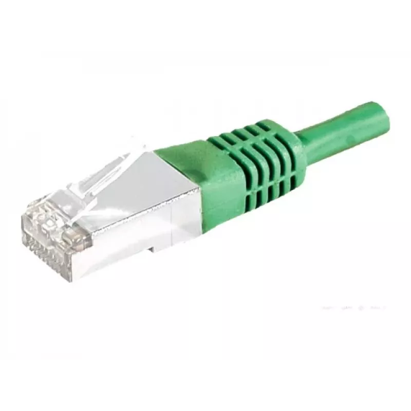 Cabo de rede Exertis Connect 858354 Cat6a S/FTP, 20 m, verde