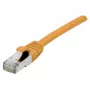 Cabo de rede S/FTP Cat 6A EXERTIS CONNECT, 15 m, laranja, Slim Snagless 858539