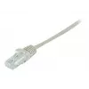 Cabo de rede Cat. 6A U/UTP EXERTIS CONNECT, cobre, cinzento, 0,5 m, PoE, snagless 859450
