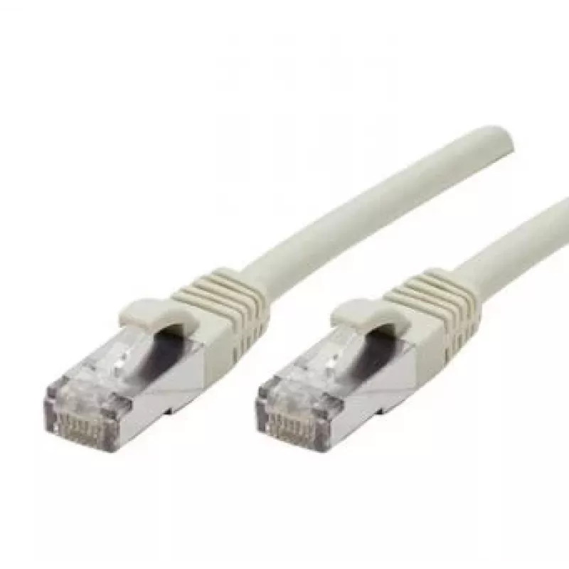 Cabo de rede Cat 6A S/FTP EXERTIS CONNECT, 0,3 m, cinzento 858402