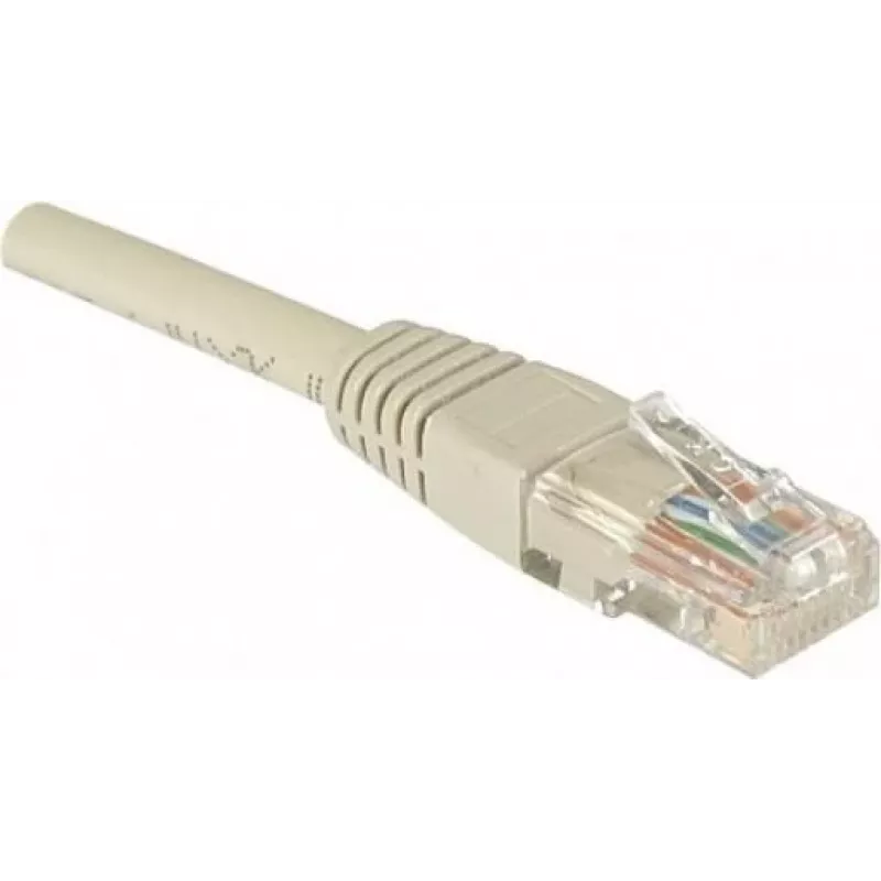 Exertis Connect Cabo de rede Cat5e U/UTP RJ-45, 1 m, cinzento 857210