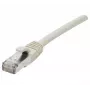 EXERTIS CONNECT Cabo de rede Cat. 6A U/UTP de cobre, cinzento, 1,0 m 59451