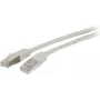 EXERTIS CONNECT Cabo de rede CAT.6A S/FTP, 70 m, cinzento, 10 Gbit/s 857794