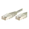EXERTIS CONNECT Cabo de rede Ethernet Cat.6 F/UTP, cinzento, 1,5 m, proteção anti-dobraba fina, snagless, RJ45 857900