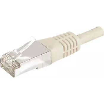 EXERTIS CONNECT Cabo de rede Cat.6a F/UTP, 1,5 m, cinzento, 10 Gbps, Slim Snagless Boot 859504