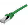 EXERTIS CONNECT Cabo de rede Cat 6A S/FTP, 7,5 m, verde 858441