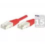 EXERTIS CONNECT Cabo de rede CAT.6A S/FTP, vermelho, 2 m 858304