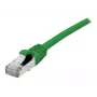 EXERTIS CONNECT Cabo de rede Cat 6A S/FTP, 0,3 m, verde 858434