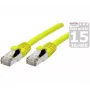 Exertis Connect 858420 Cabo de rede Cat6a S/FTP, 1 m, amarelo