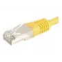 EXERTIS CONNECT Cabo de rede Cat.6a F/UTP, 1 m, amarelo, 10 Gbps 859563