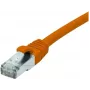 EXERTIS CONNECT 858530 Cabo patch Cat 6A S/FTP, 0,3 m, laranja, capa fina