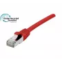 EXERTIS CONNECT Cabo de rede RJ45 Cat. 6, F/UTP, certificado GRS, vermelho, 0,3 m (854619)