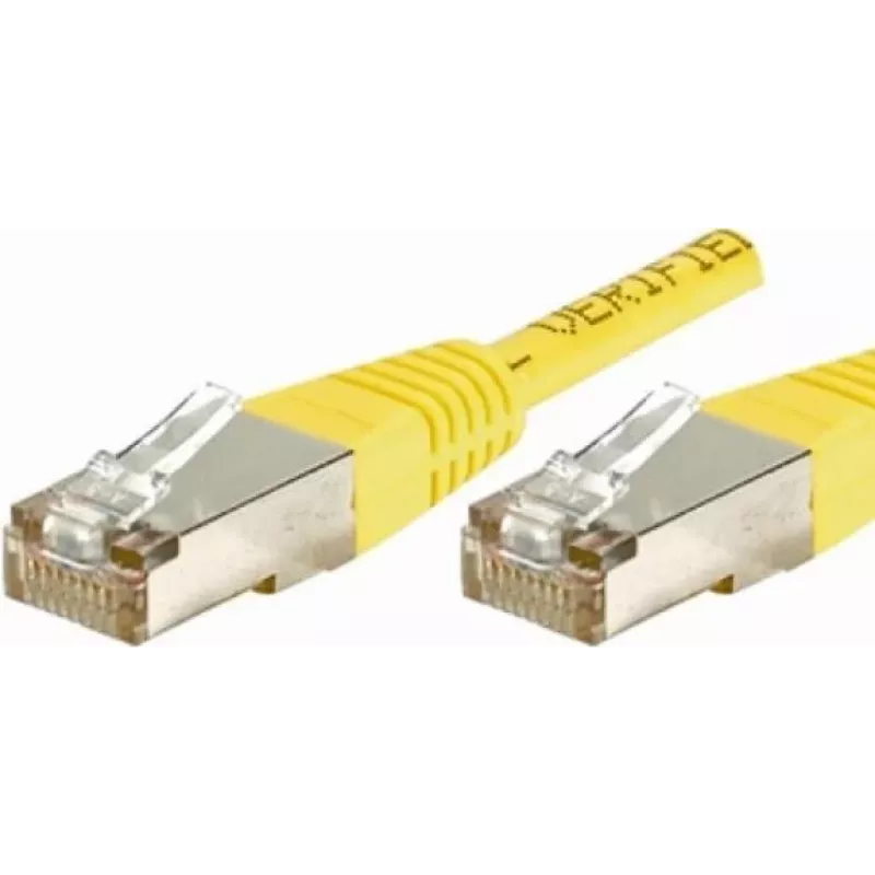 Exertis Connect Cabo de rede Ethernet Cat6 S/FTP, RJ45, amarelo, 3 m 856876
