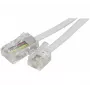 EXERTIS CONNECT Cabo telefónico, branco, 7,0 m (EXC911746)
