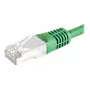 EXERTIS CONNECT Cabo de rede S/FTP Cat.6, PiMF, verde, 5,0 m 856884