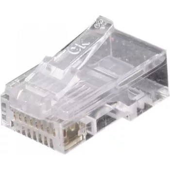 EXERTIS CONNECT EXC920450 Conector de fio RJ45 transparente