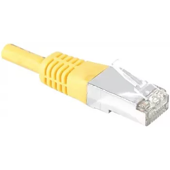 Exertis Connect 856885 Cabo de rede Cat6 S/FTP, 5 m, amarelo