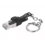 EXERTIS CONNECT Ficha modular RJ45 Cat. 6A, STP, com bloqueio, para cabo de rede, pack de 10 (920843)