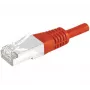 EXERTIS CONNECT Cabo de rede Cat6 S/FTP PiMF, RJ45, vermelho, 10 m 856892