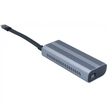 EXERTIS CONNECT Caixa para SSD M.2, USB4/Thunderbolt 4 40Gbps Type-C, para SSD M.2 NVMe/PCIe 924640