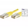 EXERTIS CONNECT 856933 Cabo patch Cat.6 S/FTP PiMF, 30 m, amarelo, capa fina