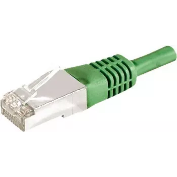 EXERTIS CONNECT Cabo de rede Cat.6a F/UTP, 0,15 m, verde, 10 Gbps 859545