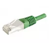 EXERTIS CONNECT Cabo de rede Cat.6a F/UTP, 0,15 m, verde, 10 Gbps 859545